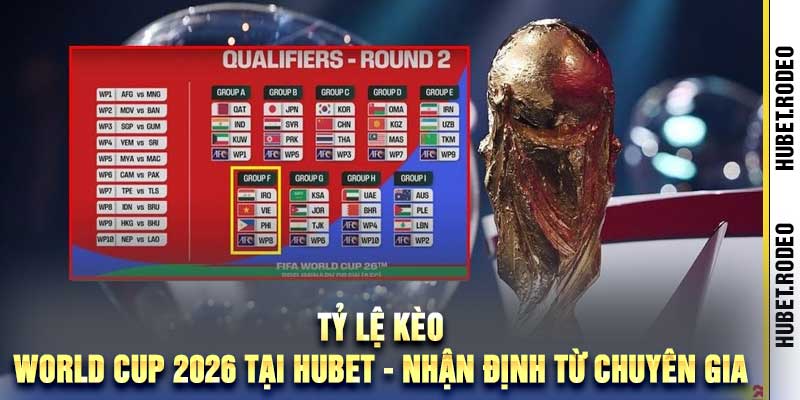 Tỷ Lệ Kèo World Cup 2026 Tại Hubet Nhận Định Từ Chuyên Gia